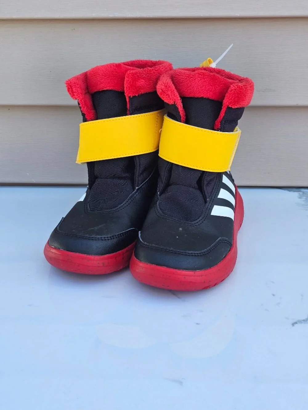 adidas x Disney Winterplay Mickey Mouse Unisex Kids Winter Boots